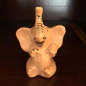 Vintage ceramic elephant figurine